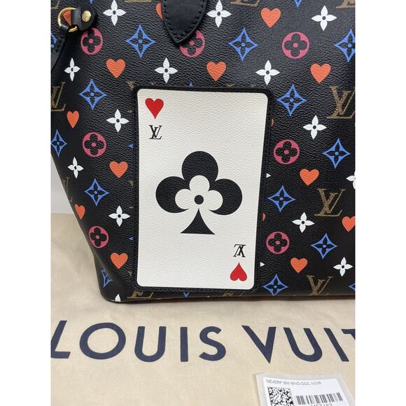 Louis Vuitton Neverfull Tote MM Black Canvas - Picture 2 of 14